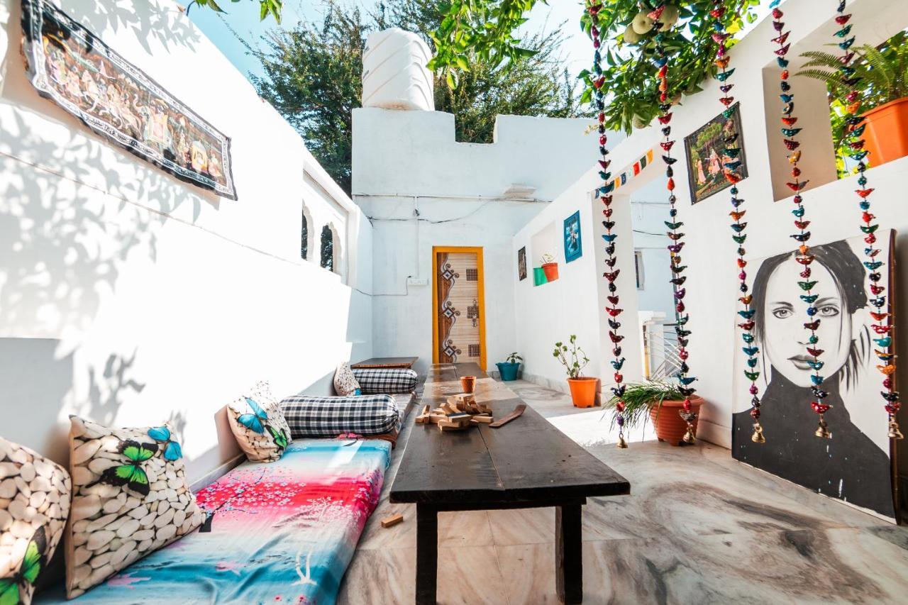 Hostel 12 Monks Backpackers Community Pushkar Exterior foto